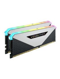 Corsair Vengeance RGB RT 32GB Memory Kit (2 x 16GB)  DDR4  3600MHz (PC4-28800)  CL18  10 LEDs  AMD Optimised  White