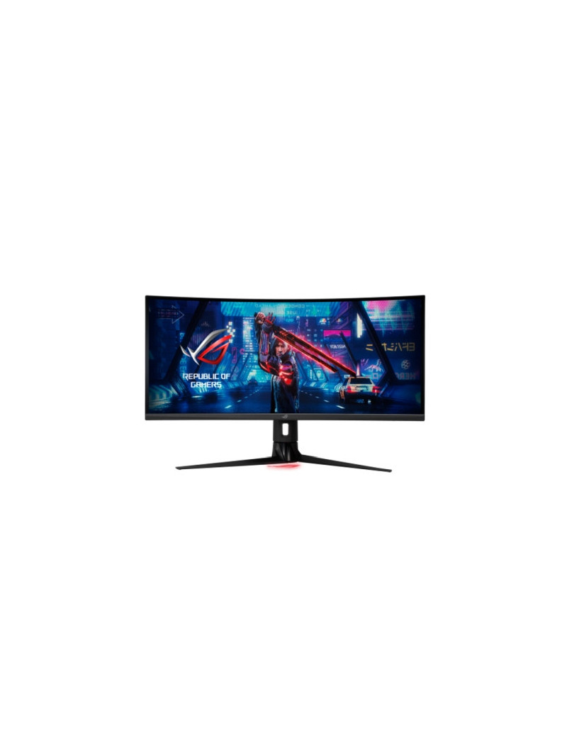 Asus 34“ ROG STRIX UWQHD Ultra-wide Curved Gaming Monitor (XG349C)  3440 x 1440  1ms  OC 180Hz  sRGB  HDMI  DP   USB  Speakers  RGB  VESA