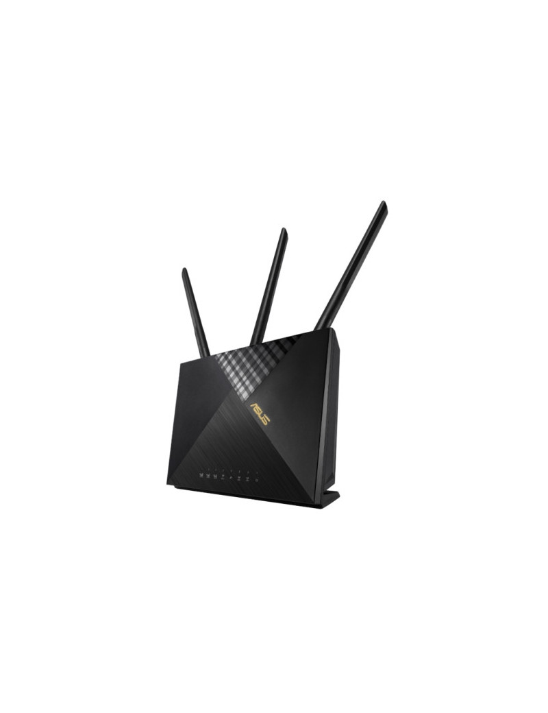 Asus (4G-AX56) Cat.6 300Mbps Dual Band AX1800 4G LTE Router  Wi-Fi 6  Captive Portal  AiProtection  4 LAN  SIM Slot