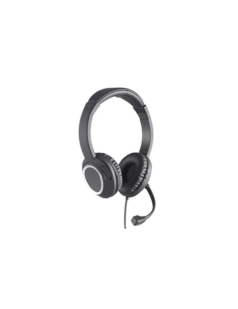 Sandberg (126-47) Chat Headset with Boom Mic  USB-C  40mm Drivers   In-Line Controls  5 Year Warranty