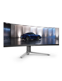 AOC 49“ PD49 QD OLED Super Ultrawide Curved Gaming Monitor  5120 x 1440  0.03ms  240Hz  USB  2.5G LAN  Adaptive Sync  VESA