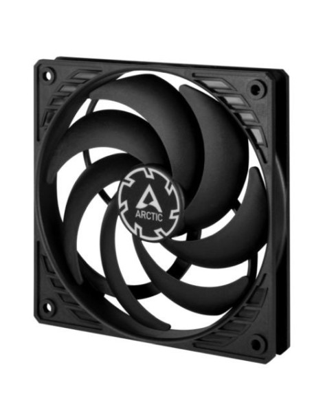 Arctic P12 Slim 12cm Pressure Optimised PWM PST Case Fan  Black  Fluid Dynamic  300-2100 RPM