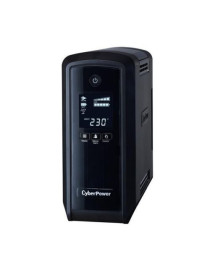 CyberPower PFC Sinewave 900VA Line Interactive Tower UPS  540W  LCD Display  2x UK Plug  4x IEC  AVR Energy Saving