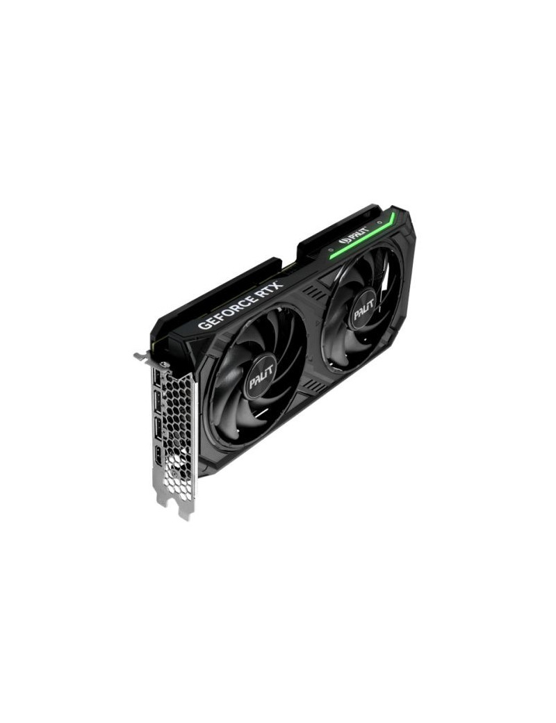 Palit RTX4060 Ti DUAL  PCIe4  8GB DDR6  HDMI  3 DP  2535MHz Clock  RGB Lighting