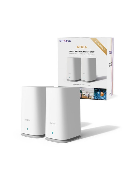 Strong MESHKIT2100UK(DUO) AC2100 Whole Home Wi-Fi Mesh System (2 Pack) - 3 300sq.ft Coverage