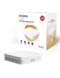 Strong MESH1200ADDUK Whole Home Wi-Fi Mesh System/Additional Unit (1 Pack) - 1 600sq.ft Coverage