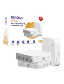 Strong MESHTRI1200UK AC1200 Whole Home Wi-Fi Mesh System (3 Pack) - 5 000sq.ft Coverage