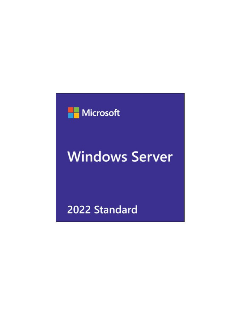 Microsoft Windows Server 2022 Standard  x64  Up to 16 Cores  English  OEM