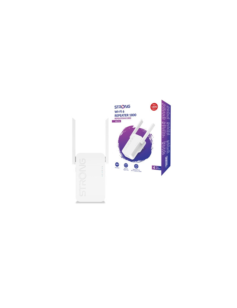 Strong REPEATERAX1800UK AX1800 WI-FI Range Extender/Repeater