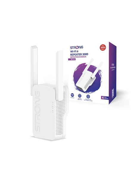 Strong REPEATERAX3000UK AX3000 WI-FI Range Extender/Repeater