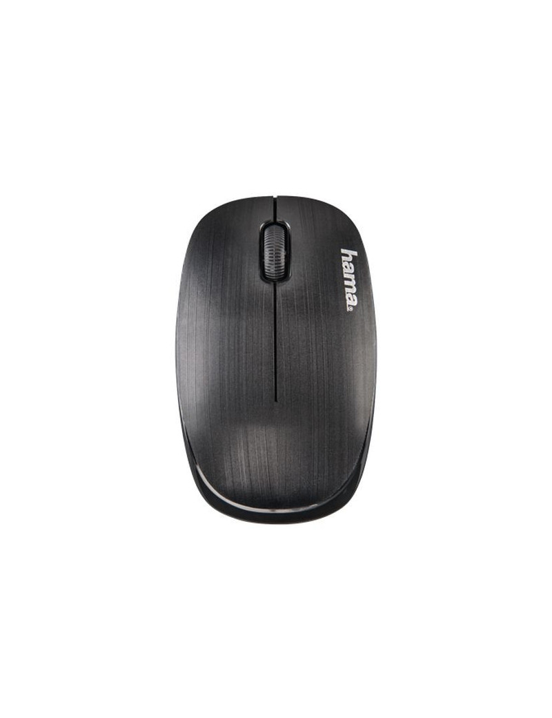 Hama MW-110 Wireless Optical Mouse  3 Buttons  USB Nano Receiver  Black