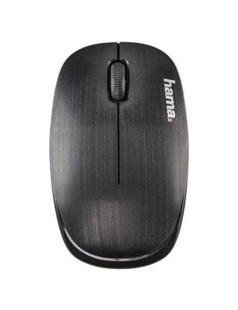 Hama MW-110 Wireless Optical Mouse  3 Buttons  USB Nano Receiver  Black