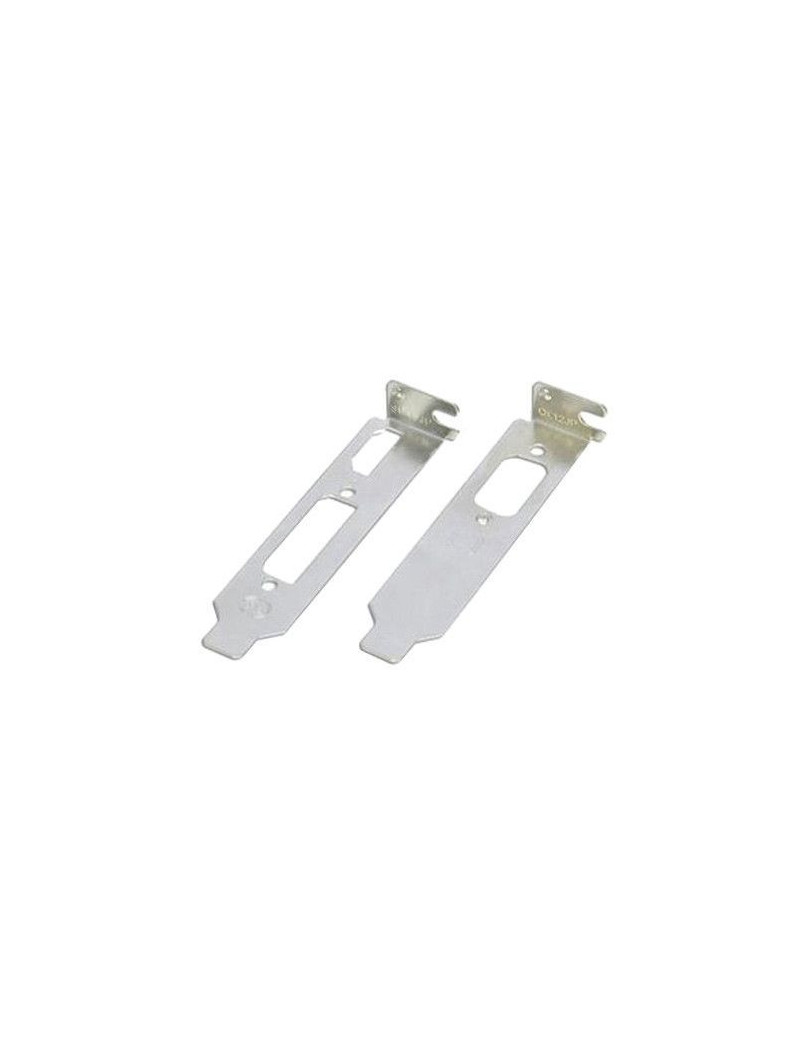 Palit Low Profile Graphics Card Brackets (x2)  1 for VGA  1 for HDMI & DVI