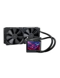 Asus ROG Ryujin II 240mm Liquid CPU Cooler  2 x 12cm PWM Fan  Full Colour Customisable LCD Display