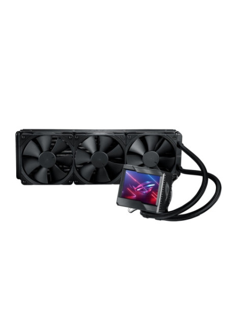 Asus ROG Ryujin II 360mm Liquid CPU Cooler  3 x 12cm PWM Fan  Full Colour Customisable LCD Display