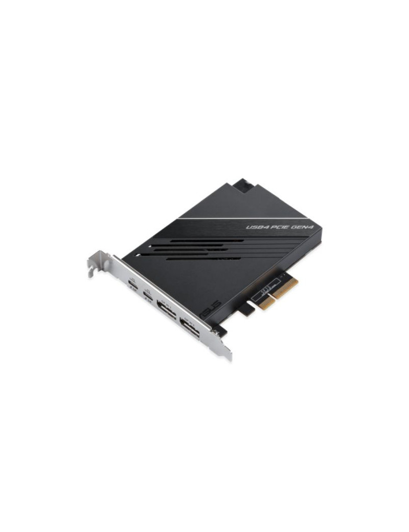 Asus USB4 PCIe Gen4 Expansion Card  Dual USB4 Type-C  DisplayPort 1.4  PCIe 4.0 x4 interface