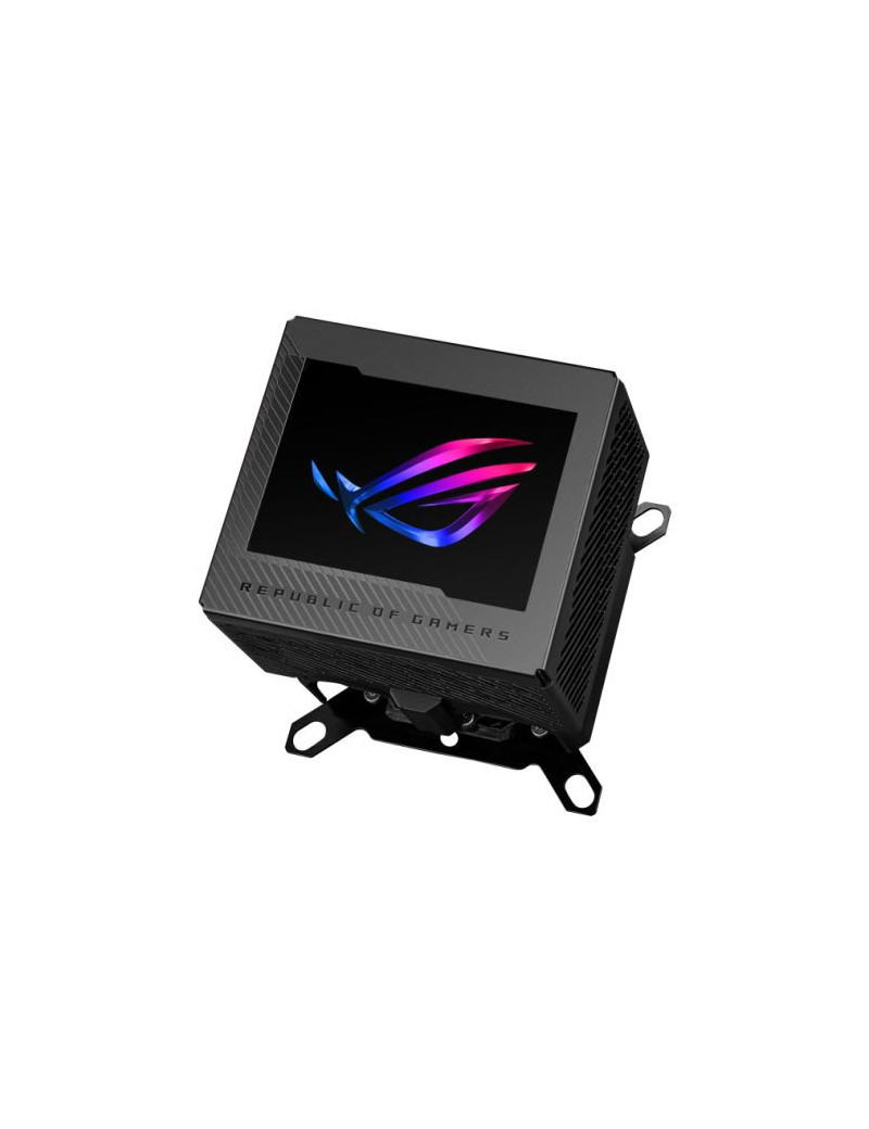 Asus ROG Ryujin III WB CPU Water Block  Full-Colour 3.5“ LCD Customisable Screen  Embedded VRM Fan  Black