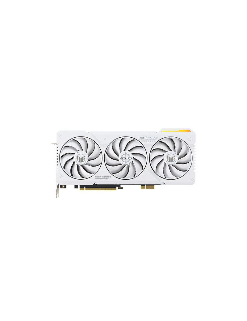 Asus TUF GAMING RTX4070 Ti SUPER BTF OC White  16GB DDR6X  2 HDMI  3 DP  2670MHz Clock  RGB  Overclocked *Requires an Advanced BTF Compatible Motherboard*