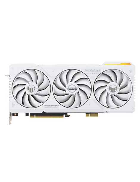 Asus TUF GAMING RTX4070 Ti SUPER BTF OC White  16GB DDR6X  2 HDMI  3 DP  2670MHz Clock  RGB  Overclocked *Requires an Advanced BTF Compatible Motherboard*