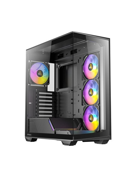 ANTEC Constellation C3 Black ARGB Case  270' Full-View Tempered Glass  Dual Chamber  Tool-Free Design  4 x ARGB PWM Fns With Built-In Fan Controller  ATX  Micro-ATX  ITX