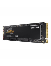 Samsung 250GB 970 EVO PLUS M.2 NVMe SSD  M.2 2280  PCIe  V-NAND  R/W 3500/2300 MB/s  250K/550K IOPS