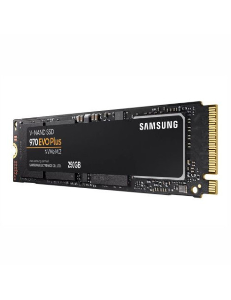 Samsung 250GB 970 EVO PLUS M.2 NVMe SSD  M.2 2280  PCIe  V-NAND  R/W 3500/2300 MB/s  250K/550K IOPS