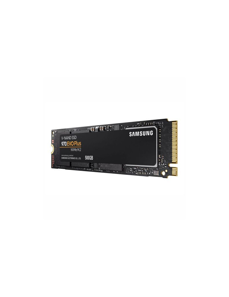 Samsung 500GB 970 EVO PLUS M.2 NVMe SSD  M.2 2280  PCIe  V-NAND  R/W 3500/3200 MB/s  480K/550K IOPS