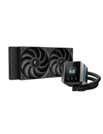 DeepCool Mystique 240 CPU Cooler  Personalized Cooling with 2.8“ TFT LCD Screen and Enhanced Pump Performance  5 year warranty